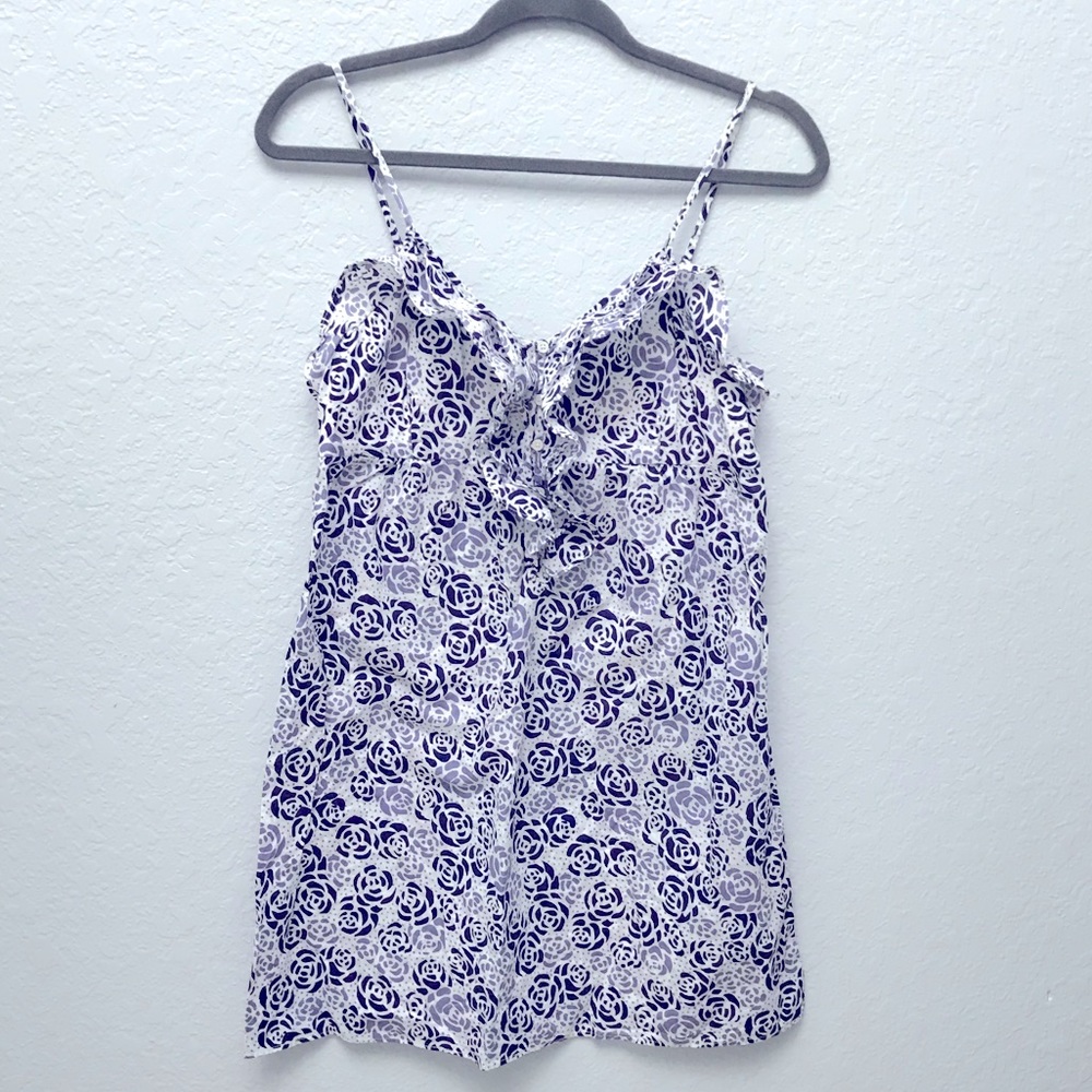 Banana Republic 🍌 Cotton Print Dundress size XS gorgeous floral print! Like New